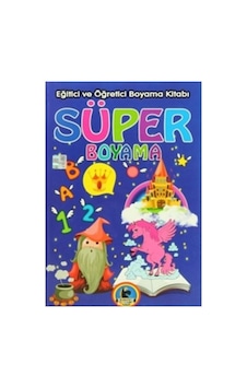 Süper Boyama - Eğitici Ve Öğretici Boyama Kitabı - Vzqg-815402