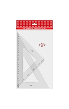 Hatas 0808 Teknik Okul Öğrenci Gönye Seti 32/60-45 Hatas 0808 Teknik Okul Öğrenci Gönye Seti 32/60-45