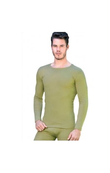 Erkek Haki Termal Üst Uzun Kollu Içlik Fanila Thermal Model No-0126 Haki Erkek Haki Termal Üst Uzun Kollu Içlik Fanila Thermal Model No-0126 Haki