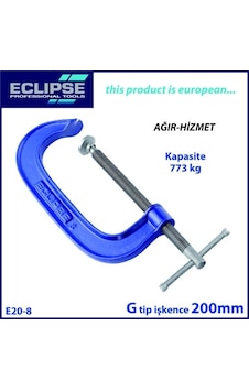Eclipse E20-8 G Tip Ağır Hizmet İşkence 200 MM Eclipse E20-8 G Tip Ağır Hizmet İşkence 200 MM