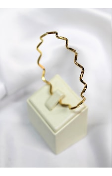 Risegold 15 Gram 22 Ayar Zigzag Bilezik İşçiliksiz