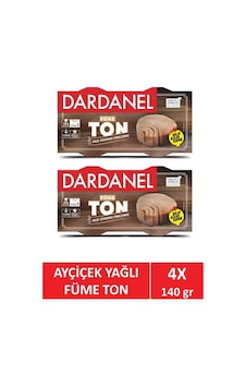 Dardanel Ayçiçek Yağlı Füme Ton 4 X 140 Gr Dardanel Ayçiçek Yağlı Füme Ton 4 X 140 Gr