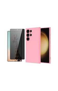 Vendas Galaxy S25 Ultra Uyumlu Kılıf Zore Mara Lansman Kapak + Hayalet Cam Ekran Koruyucu Pembe Vendas Galaxy S25 Ultra Uyumlu Kılıf Zore Mara Lansman Kapak + Hayalet Cam Ekran Koruyucu Pembe