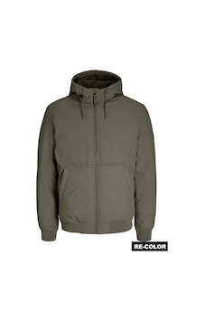 Jack & Jones Jcofusıon Pu Bomber Jacket Sn Olive Siyah Jack & Jones Jcofusıon Pu Bomber Jacket Sn Olive Siyah