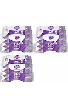 Confort Islak Temizlik Havlusu Mendili Avantaj Paket 4x70 3 Paket Confort Islak Temizlik Havlusu Mendili Avantaj Paket 4x70 3 Paket