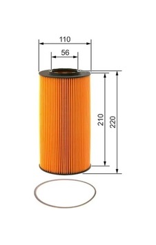 Bosch 09864b7001 Yag Filtresi 1629393 1643070 1643070g Bosch 09864b7001 Yag Filtresi 1629393 1643070 1643070g