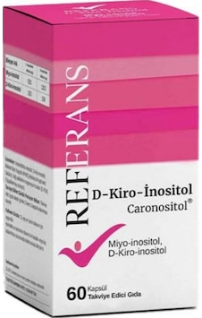 Referans D Kiro İnositol 60 Kapsül Referans D Kiro İnositol 60 Kapsül