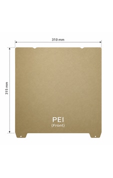 Creality K1 Max Peı Manyetik Tabla 310x315mm 1 Adet Creality K1 Max Peı Manyetik Tabla 310x315mm 1 Adet