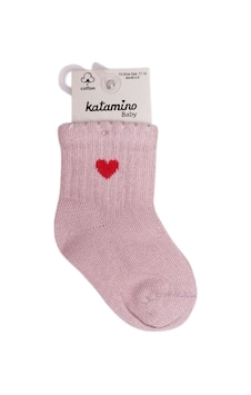 Katamino Felyon Kız Bebek Çorap 46355 Somon Katamino Felyon Kız Bebek Çorap 46355 Somon