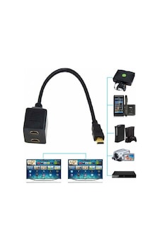 Hdmi Splitter Switch Kablosu 4587A Ekran Çoklayıcı Çoğaltıcı Hub Hdmi Splitter Switch Kablosu 4587A Ekran Çoklayıcı Çoğaltıcı Hub