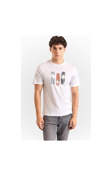 Süvari Beyaz Regular Düz Baskılı Örme Bisiklet Yaka Tişört Ts1014000430-bey Süvari Beyaz Regular Düz Baskılı Örme Bisiklet Yaka Tişört Ts1014000430-bey