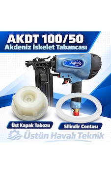 Akdt Akdeniz 100/50 Iskelet Tabancası Üst Kapak Takozu Ve Silindir Contası Akdt Akdeniz 100/50 Iskelet Tabancası Üst Kapak Takozu Ve Silindir Contası