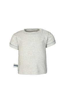 Organicera Organik Kısa Kollu T-shirt, Çizgili , Grey Melange Gri Melanj Organicera Organik Kısa Kollu T-shirt, Çizgili , Grey Melange Gri Melanj