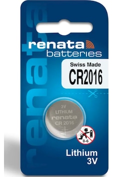Renata CR2016 3V Lityum Pil Renata CR2016 3V Lityum Pil