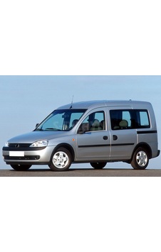 S-Dizayn  Opel Combo C Krom Cam Çıtası 2 Prç 2001-2011