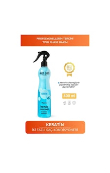 Çift Fazlı Keratin İçerikli Fön Suyu 400ml Çift Fazlı Keratin İçerikli Fön Suyu 400ml