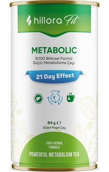Hillora Fit Metabolic %100 Bitkisel Formül Çayı 84 G Hillora Fit Metabolic %100 Bitkisel Formül Çayı 84 G