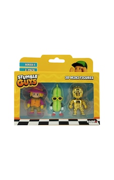 Stumble Guys Üç Boyutlu Üç Parça Mini Figür Set 1 Stumble Guys Üç Boyutlu Üç Parça Mini Figür Set 1