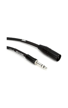 Roland Siyah Serisi Ara Bağlantı Kablosu, 1/4-inç Trs - Xlr Erke Roland Siyah Serisi Ara Bağlantı Kablosu, 1/4-inç Trs - Xlr Erke
