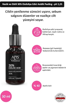 Apis Natural Azelaic Acid Peeling 30 ML Apis Natural Azelaic Acid Peeling 30 ML