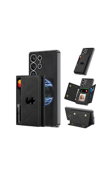Samsung Uyumlu Galaxy S25 Ultra Kılıf M-safe Şarj Özellikli Suni Deri Tasarımlı Zore Kıpta Ayrılabilen Kartlıklı Ka Samsung Uyumlu Galaxy S25 Ultra Kılıf M-safe Şarj Özellikli Suni Deri Tasarımlı Zore Kıpta Ayrılabilen Kartlıklı Ka