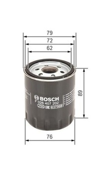 Bosch F026407202 Yağ Filtresi 03l115561