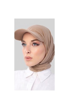 Aldaıyr Şapkalı Boneli Hazır Şal Hijab Sandy Çok Renkli Aldaıyr Şapkalı Boneli Hazır Şal Hijab Sandy Çok Renkli