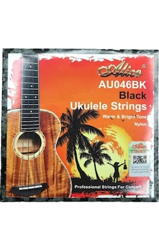 Alice Au046bk-c Concert Ukulele Teli Siyah Alice Au046bk-c Concert Ukulele Teli Siyah
