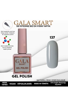 Gala Smart Classic Kalıcı Oje 10 Mle No:137 Gala Smart Classic Kalıcı Oje 10 Mle No:137