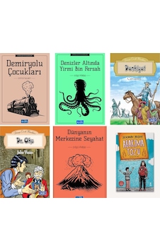 Demir Yolu Çocukları ,donkişot Dr.oks Ve Şermin Yaşar Abartma Tozu 6 Kitap Set Demir Yolu Çocukları ,donkişot Dr.oks Ve Şermin Yaşar Abartma Tozu 6 Kitap Set