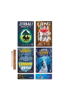 İlk Genç Timaş Çıkmaz Sokağın Ressamı - Zerdali - Süper Başkan - Ekonomi Okulu Set 4 Kitap İlk Genç Timaş Çıkmaz Sokağın Ressamı - Zerdali - Süper Başkan - Ekonomi Okulu Set 4 Kitap