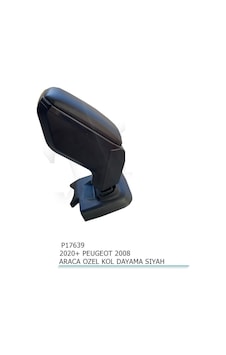 Peugeot 2008 Uyumlu Araca Özel Kol Dayama Siyah 2020+ Parça