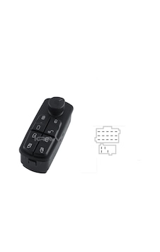 Cam Açma Anahtarı Mercedes Atego 3 2013+ Axor Sol 45455913 15+4 Pin 45455913 An-5504 Kraw Cam Açma Anahtarı Mercedes Atego 3 2013+ Axor Sol 45455913 15+4 Pin 45455913 An-5504 Kraw