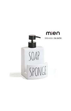 Mien Soap Sıvı Sabunluk Beyaz Mien Soap Sıvı Sabunluk Beyaz