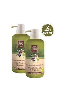 Eyüp Sabri Tuncer Doğal Zeytinyağlı Şampuan 2 x 600 ML