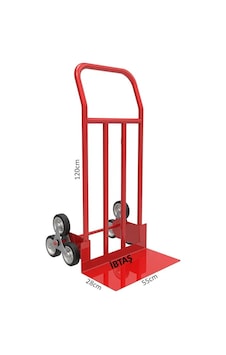İbtaş 3 Tekerlekli 250 Kg Ergonomik Merdiven Çıkabilen Koli, Eşya, Yük Taşıma El Arabası İbtaş 3 Tekerlekli 250 Kg Ergonomik Merdiven Çıkabilen Koli, Eşya, Yük Taşıma El Arabası