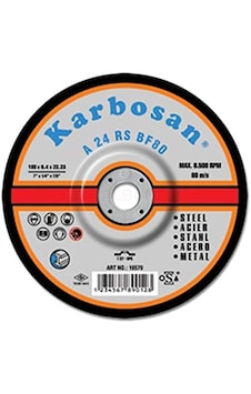 Karbosan Taslama 180x6,4 Karbosan Taslama 180x6,4