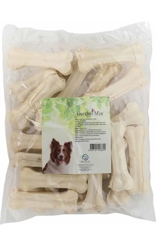 Garden Mix Sütlü Deri Kemik Köpek Ödülü 10 CM 40-45 G 20'li