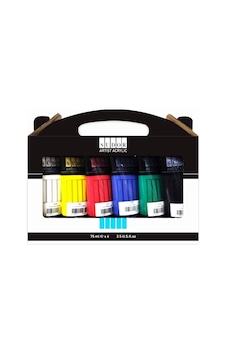 Südor Akrilik Tüp Set 6X75Ml Südor Akrilik Tüp Set 6X75Ml