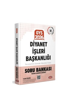 Data 2026 Gys Dib Diyanet İşleri Başkanlığı Soru Bankası