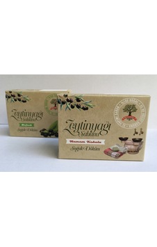 Karakılıç Doğal El Yapımı Defneli + Hamam Kokulu Zeytinyağı Sabunu 120 G