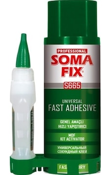 200 + 50 Ml Somafıx Super Hızlı Çift Komponentli Yapıştırıcı Seti