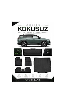 Citroen C3 Aircross Hybrid 2026 Model Aracınıza Özel 4d Kauçuk Paspas Takımı Ve Alt Bagaj Havuzu Citroen C3 Aircross Hybrid 2026 Model Aracınıza Özel 4d Kauçuk Paspas Takımı Ve Alt Bagaj Havuzu