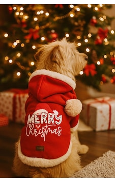 Yılbaşı Kıyafeti Elbisesi Kıyafetleri - Kedi Ve Köpekler İçin Mutlu Noeller Noel Yılbaşı Kıyafeti Elbisesi Kıyafetleri - Kedi Ve Köpekler İçin Mutlu Noeller Noel