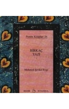 Birkaç Yazı Mehmet Şevket Eygi Bedir Yayınları