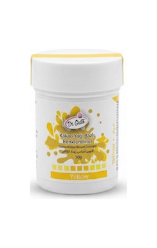 Çikolata Boyası Sarı 30 Gr Yağ Bazlı Gıda Boyası Kakao Yağı, Çikolata Ve Ganaj İçin Çikolata Boyası Sarı 30 Gr Yağ Bazlı Gıda Boyası Kakao Yağı, Çikolata Ve Ganaj İçin