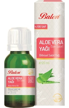 Balen Aloe Vera Sarı Sabır Yağı 20 ML Balen Aloe Vera Sarı Sabır Yağı 20 ML