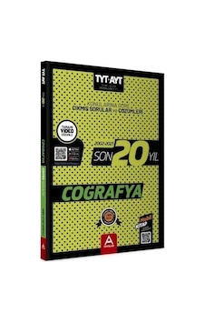 A Yayınları Tyt Ayt Coğrafya Son 20 Yıl Soru ve Çözümleri A Yayınları Tyt Ayt Coğrafya Son 20 Yıl Soru ve Çözümleri