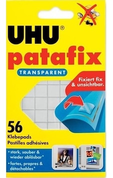 Uhu Yapıştırıcı Tac Patafıx Şeffaf 48815 Uhu Yapıştırıcı Tac Patafıx Şeffaf 48815