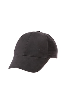 Kocabey Y1051-001 Yetişkin Gabardin Düz Şapka Siyah